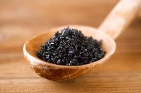 Tahitian Salt Scrub - Hawaiian Black Lava Salt